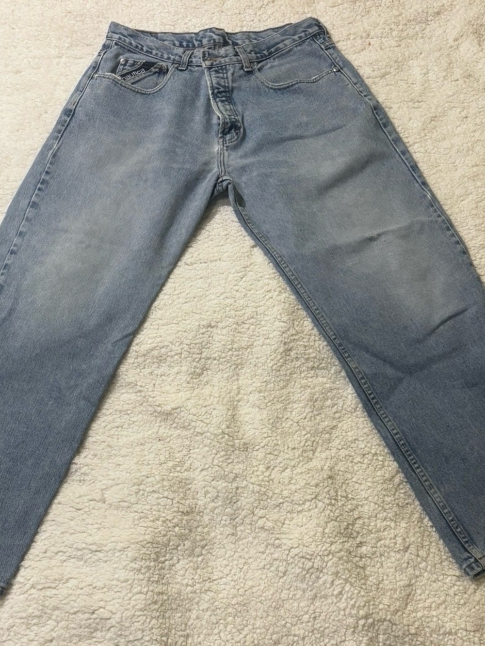 Nautica Men's Straight Leg Light Blue Jeans0426